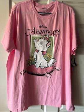 Disney Pink Aristocats Marie Graphic Tee